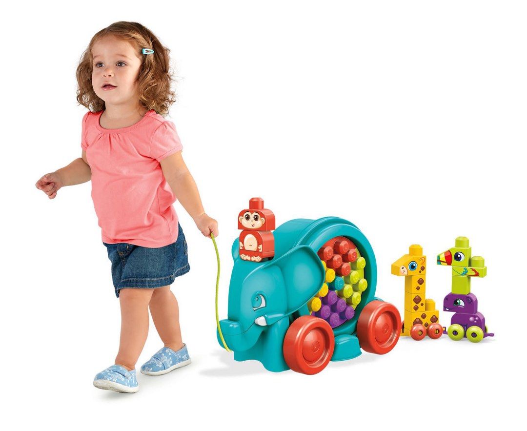 Fisher price sales mega bloks elephant