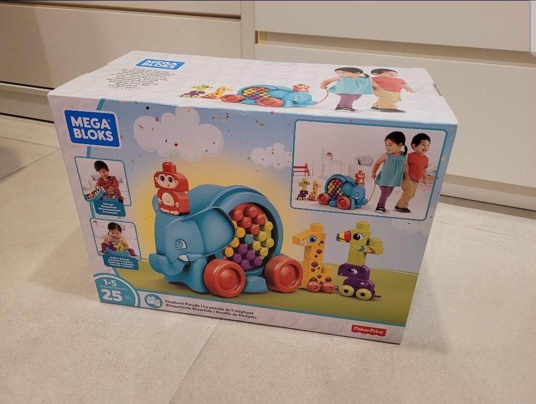 Fisher price mega bloks elephant parade best sale