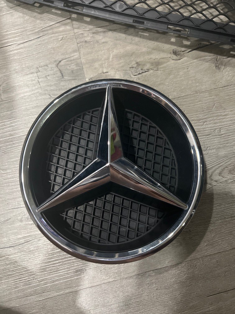 Mercedes Benz Star Logo Front Grill, Car Accessories, Accessories on ...