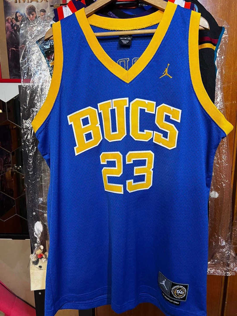 Michael Jordan nba basketball high school jersey Laney bucs jordan