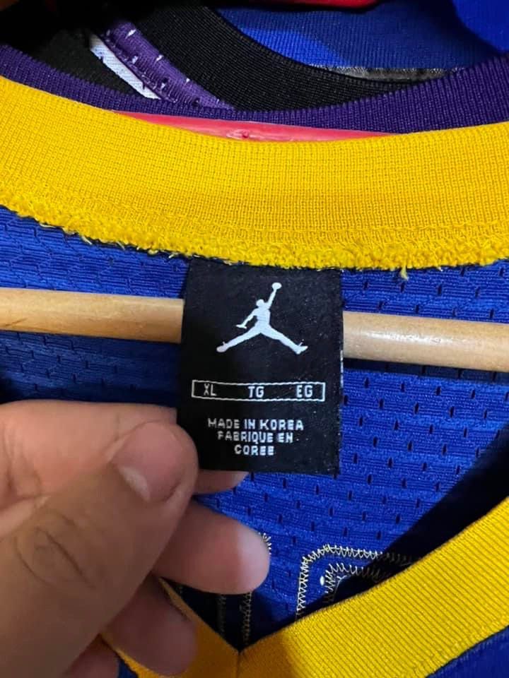 Michael Jordan Laney BUCS High School Jordan Brand basketball Jersey XL