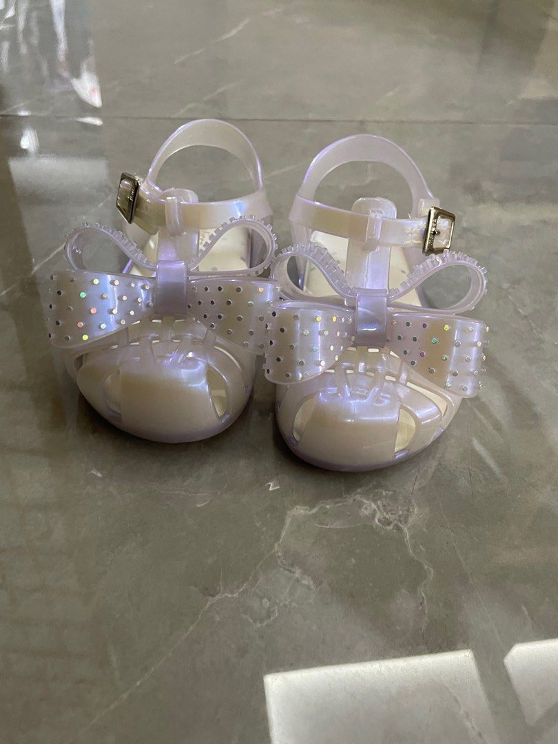 Mini Melissa Baby Girl Jelly Shoes, Babies & Kids, Babies & Kids