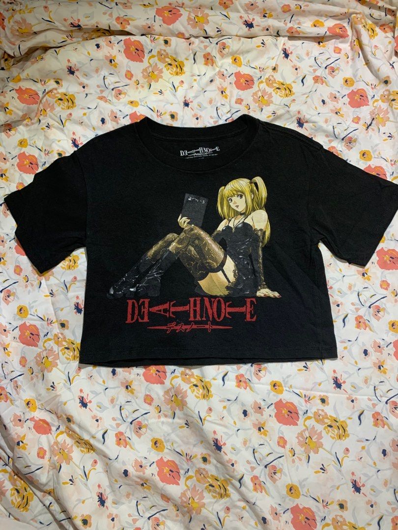 Misa Amane Death Note Crop Top, Women's Fashion, Tops, Shirts on Carousell