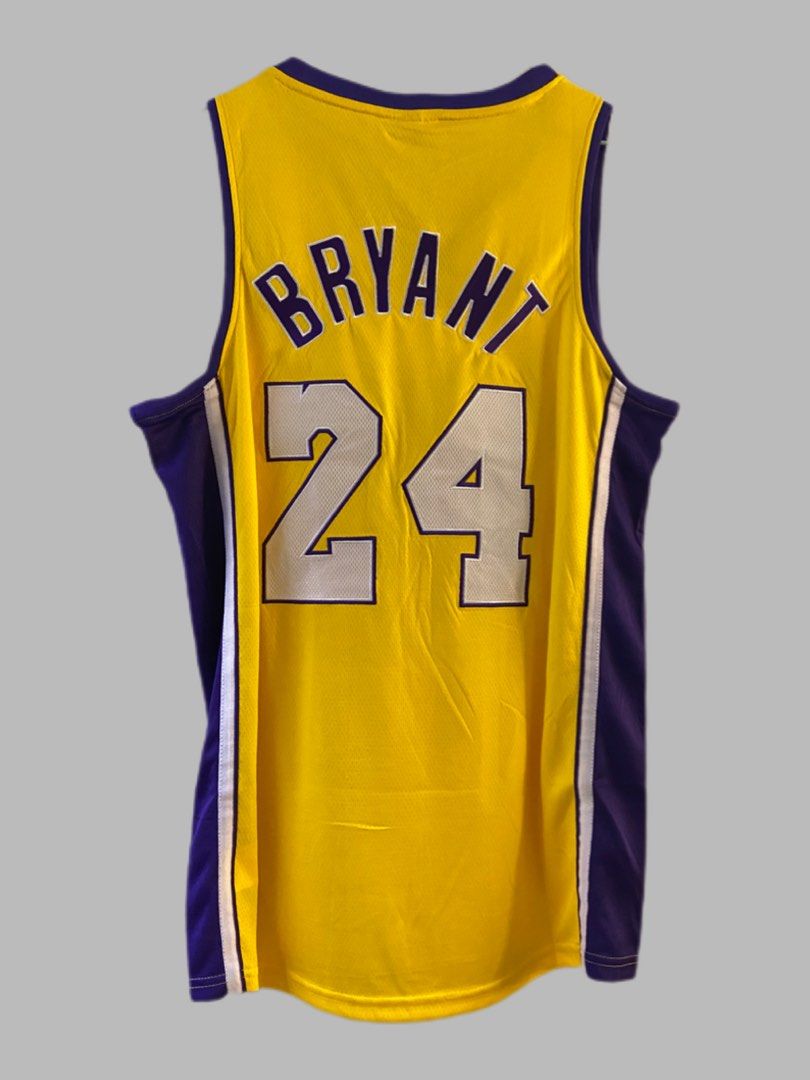 Men's Los Angeles Lakers Kobe Bryant Mitchell & Ness Gold 2008-09 Hardwood  Classics Authentic Player Jersey