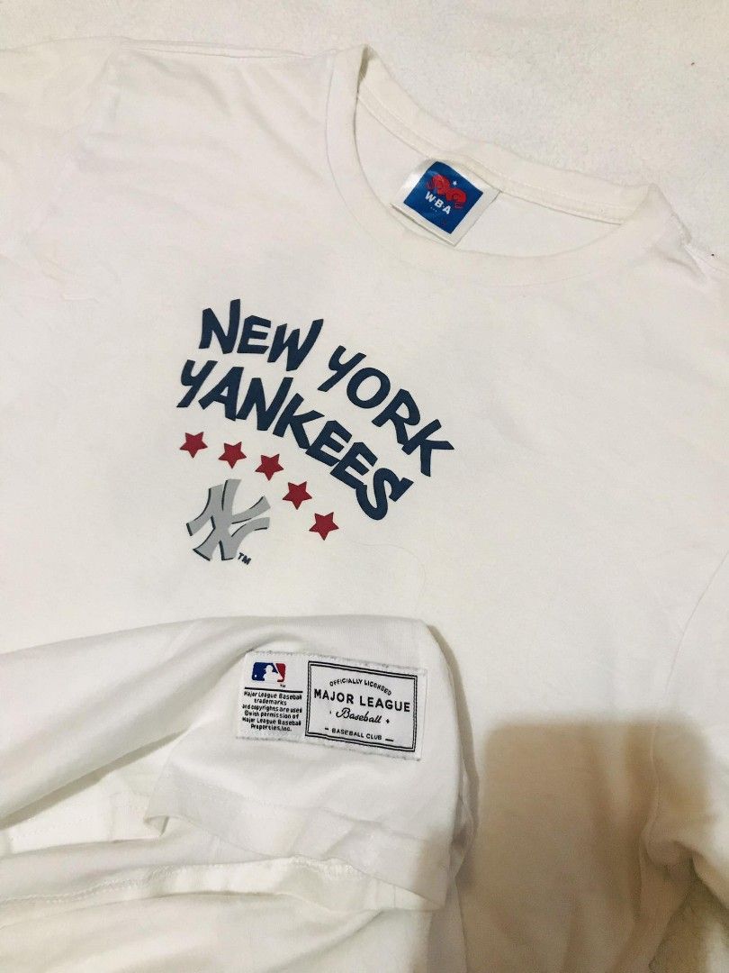 Gucci Men's Polo With Ny Yankees™ Patch In White