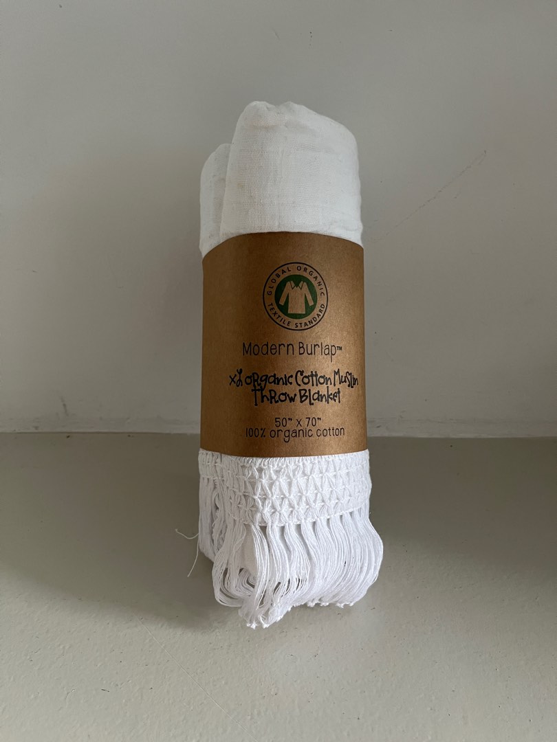 Modern burlap blanket new arrivals