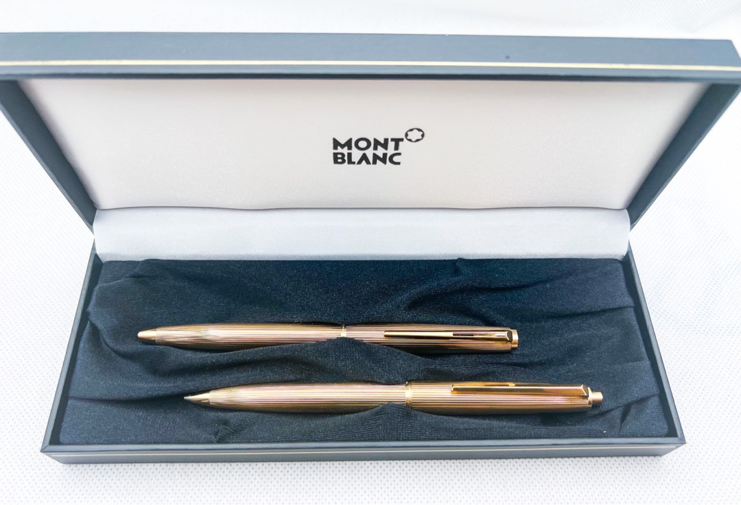 Montblanc meisterstuck pen online and pencil set