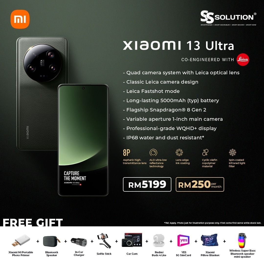 XIAOMI 13T PRO [12GB RAM 512GB ROM] [16GB RAM 1TB ROM] - Original XIAOMI  Malaysia