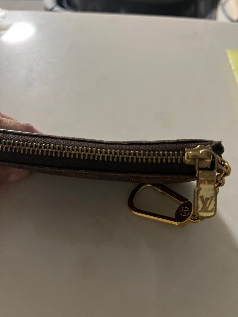lv zipper key pouch