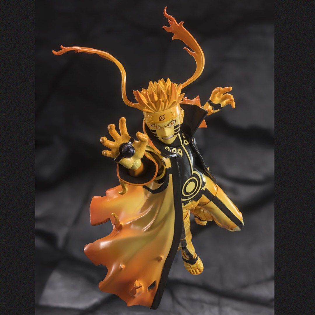 Figurine SHF Naruto Mode Kyubi - Uzumaki Naruto Nine Tailed Mode, Neuve (2024)