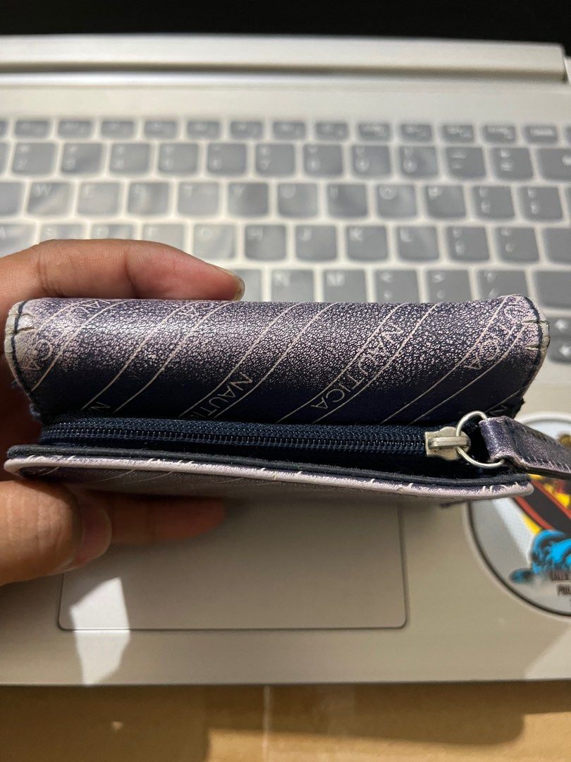 NAUTICA WALLET (Category: Wallets & Card holders) located in Makati City. Submitted by declutter_butter (Listing ID 1240877582, Image 3). Description: Original Nautica Wallet with RFID protection.
