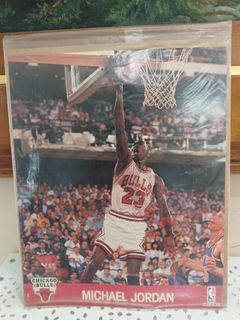 NBA Hoops Card : Chicago Bulls - Michael Jordan MJ "x10" Big, JUMBO CARD Basketball Sport Collectible ,- SEALED