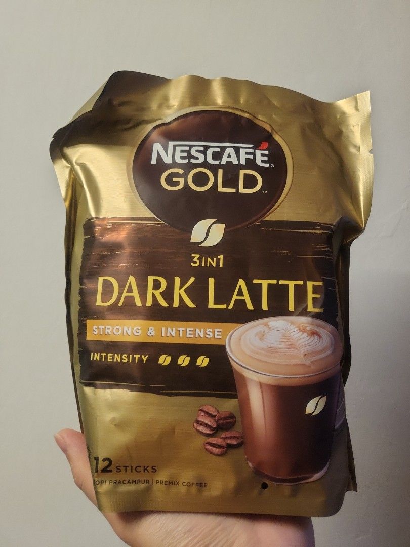 Nescafe Dark Latte, Food & Drinks, Beverages on Carousell