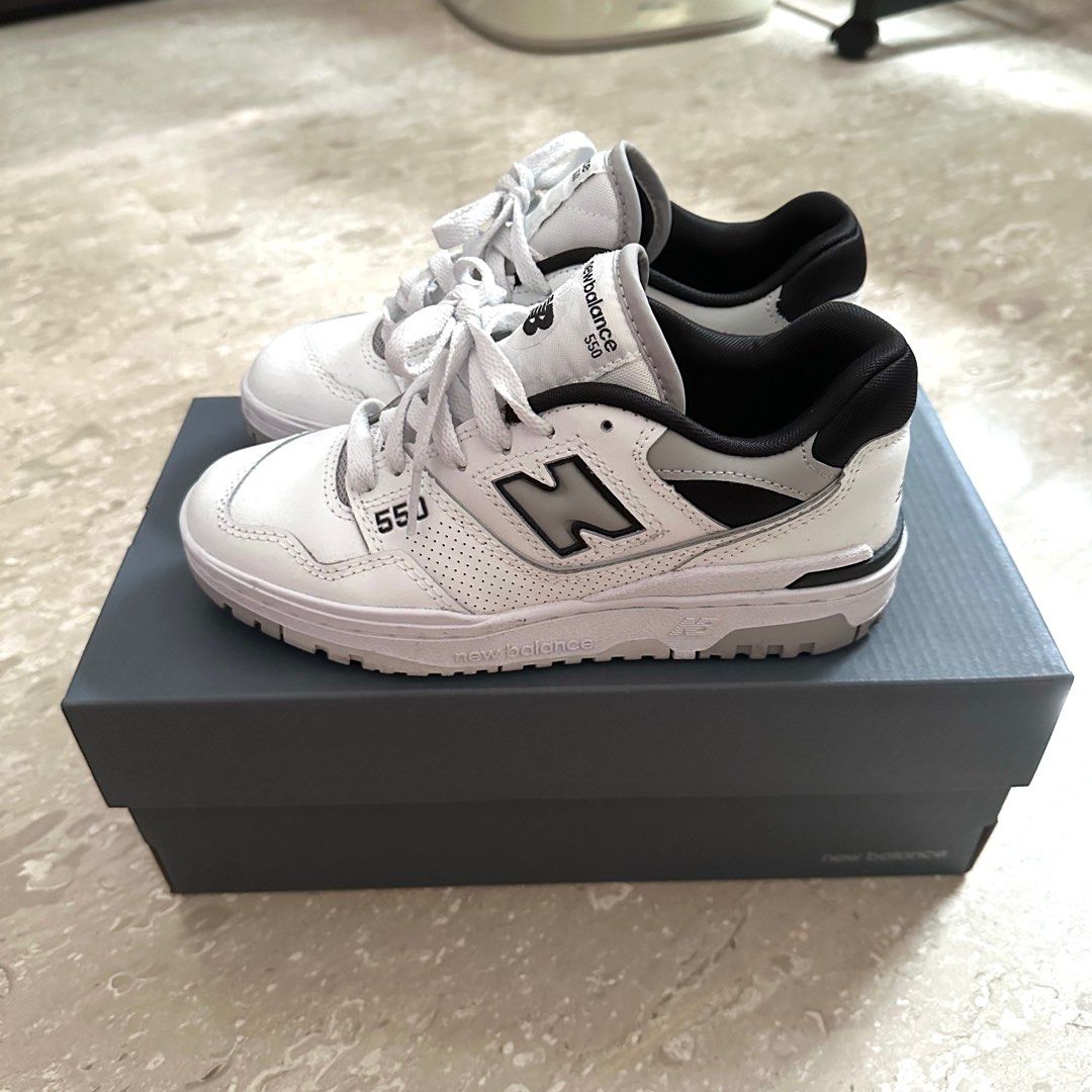White black clearance new balance