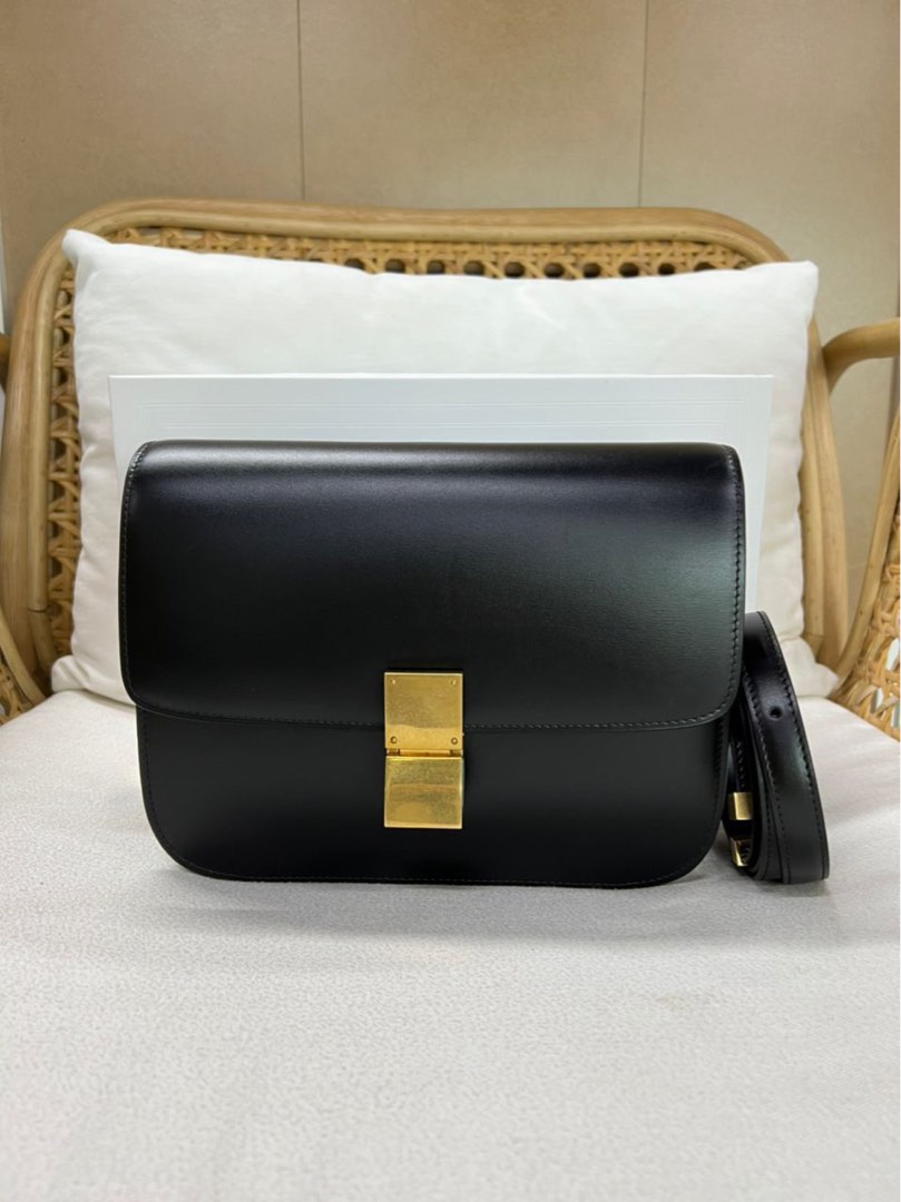 New) Celine Box Bag (Medium), Luxury, Bags & Wallets On Carousell