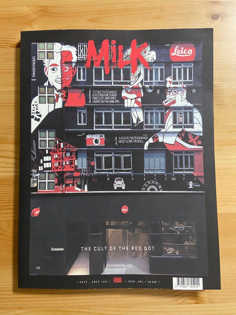 New (Leica) 2023 June 6月the cult ofthe red dot Milk Magazine 雜誌