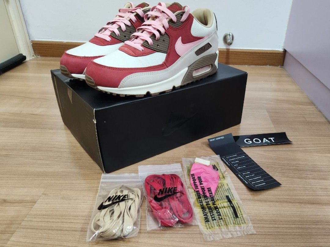Nike Air Max 90 Bacon 2021 Men s Fashion Footwear Sneakers on