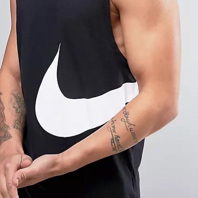 Nike hybrid swoosh tank hot sale