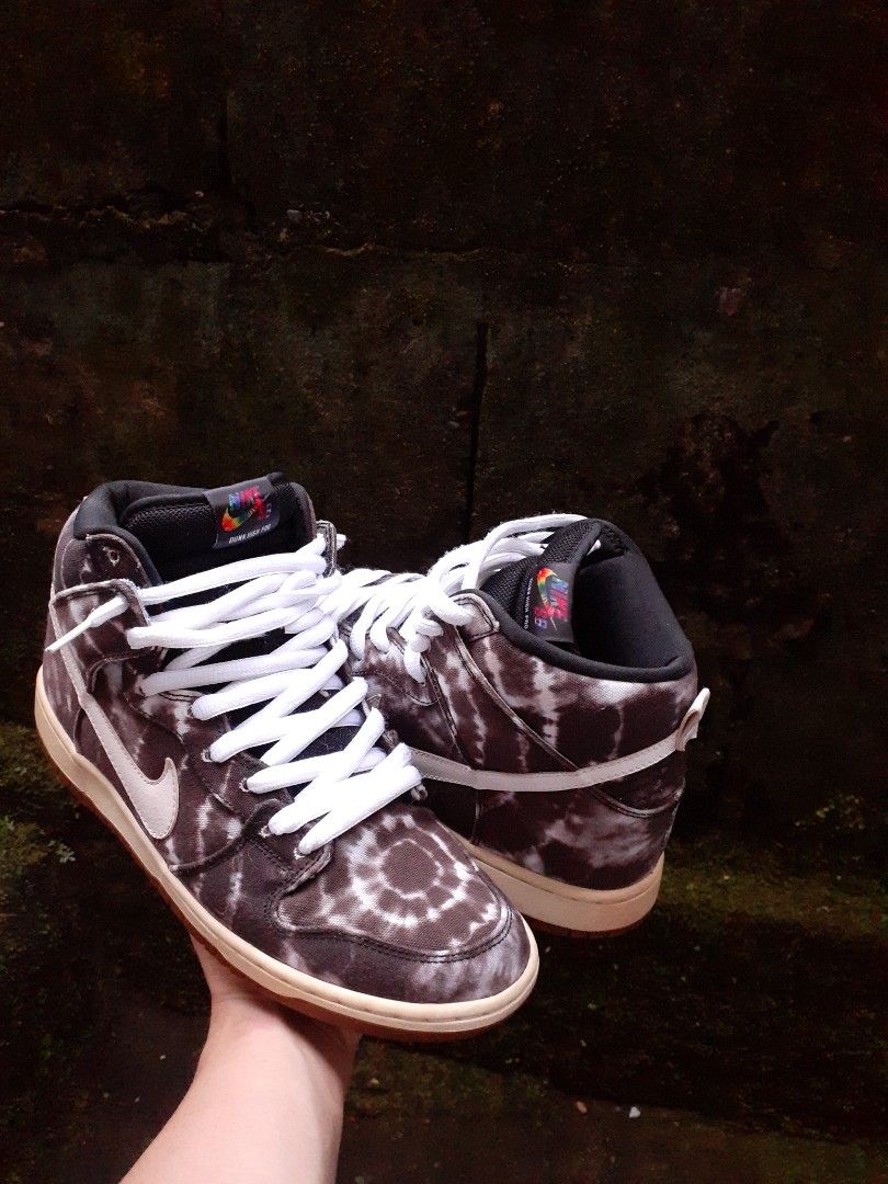 Nike sb dunk sales high tie dye