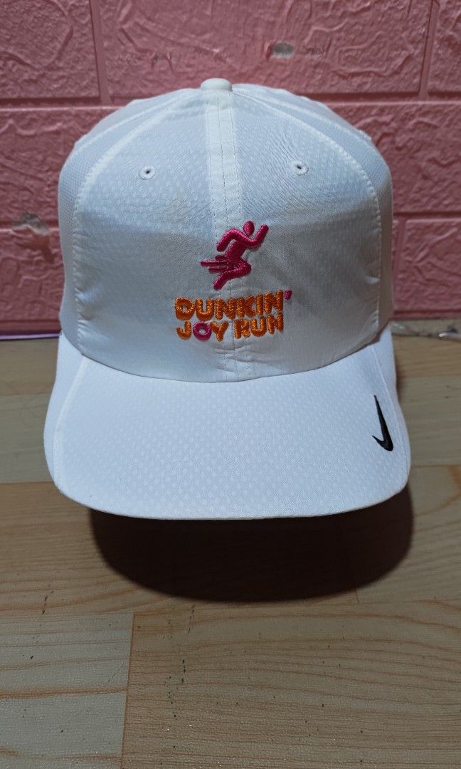 Duncher Cap Nike x Dunkin Running Cap, Men's Fashion, Watches & Accessories, Caps ...