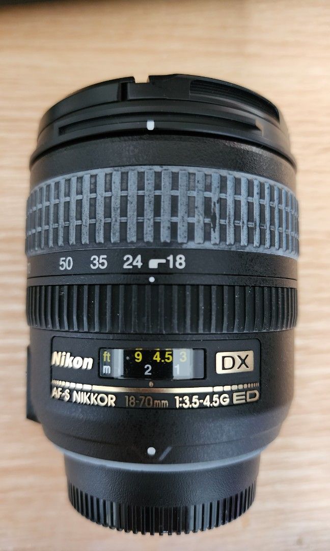 Nikon AF-S 18-70mm 1:3.5-4.5G ED, 攝影器材, 鏡頭及裝備- Carousell
