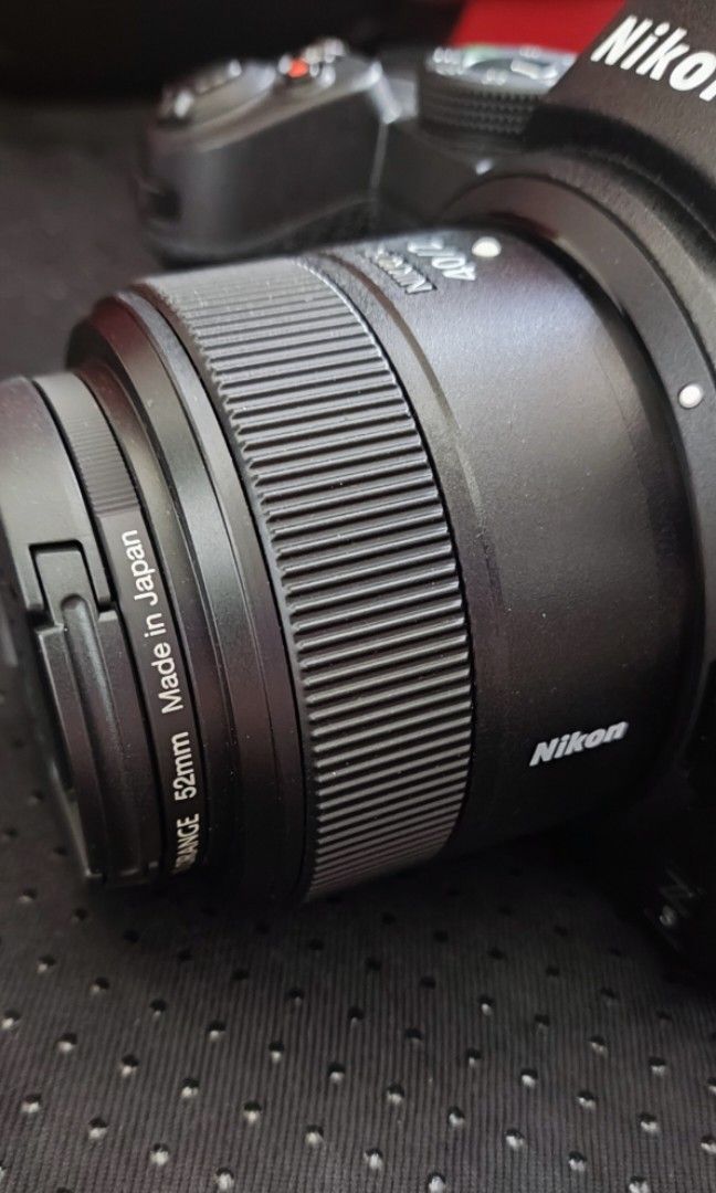 nikon z5 40mm f2 機身連鏡頭, 攝影器材, 鏡頭及裝備- Carousell