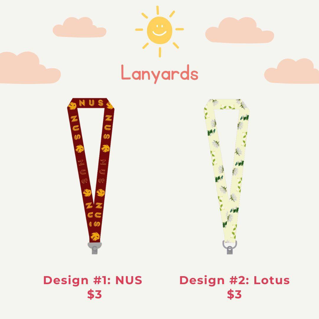 NUS Lanyard / Lotus Lanyard 2$ SALE PRICE, Hobbies & Toys, Stationery &  Craft, Stationery & School Supplies on Carousell