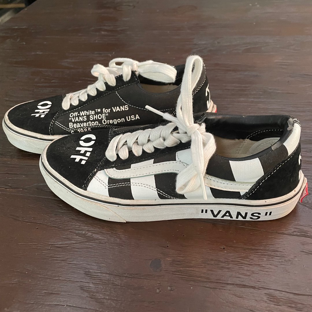 Off white x vans price online