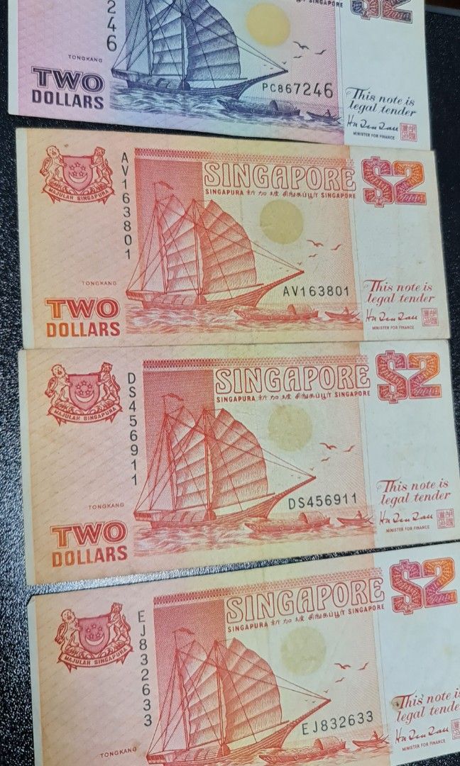 Old Singapore SG notes, Hobbies & Toys, Memorabilia & Collectibles ...