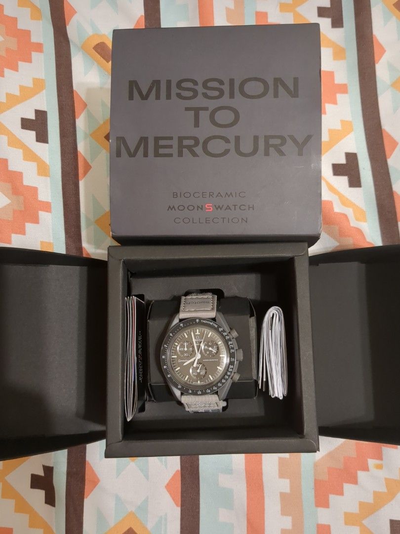 Omega Swatch Mission to Mercury, 她的時尚, 手錶及配件, 手錶在旋轉拍賣