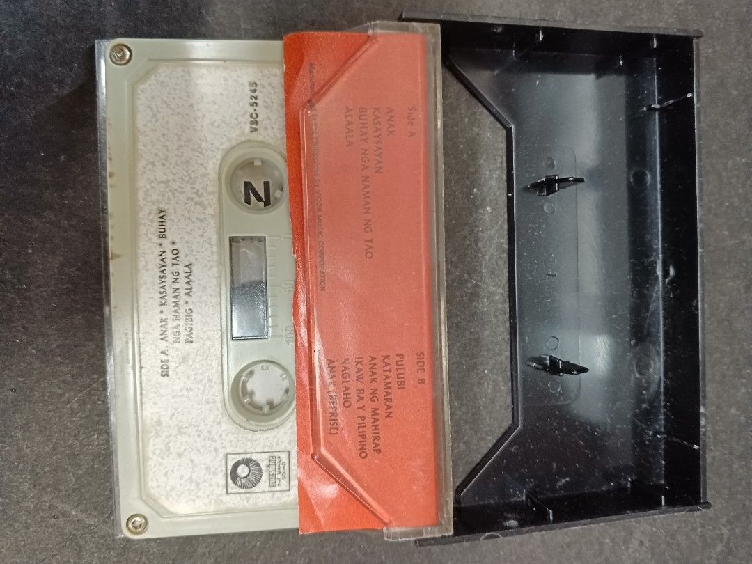 Original Cassette Tape ANAK Freddie Aguilar OPM Tagalog Songs