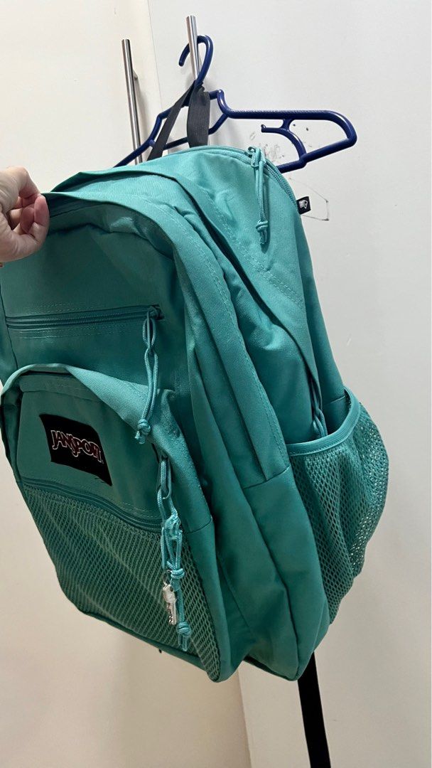 ORIGINAL JANSPORT Student BackPack School Bag Laptop Slot Mint