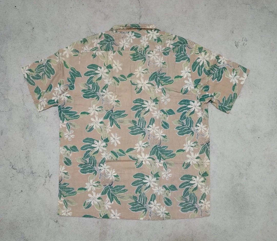 Original made in hawaii kemeja baju hawaii pantai Vintage 70s hanauma ...