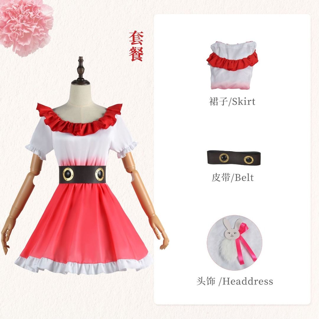 Anime [OSHI NO KO] Season 2 Cosplay Hoshino Rubii Idol Stage Performance  Costume JK Girl Skirt Lolita Gloves Headdress Tops Suit