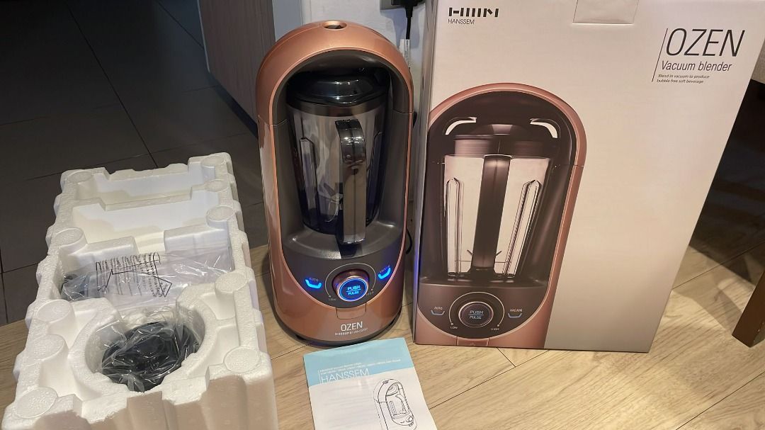 OZEN ANTIOXIDATION VACUUM BLENDER HANSSEMLIMITED EDITION ROSEGOLD HAF