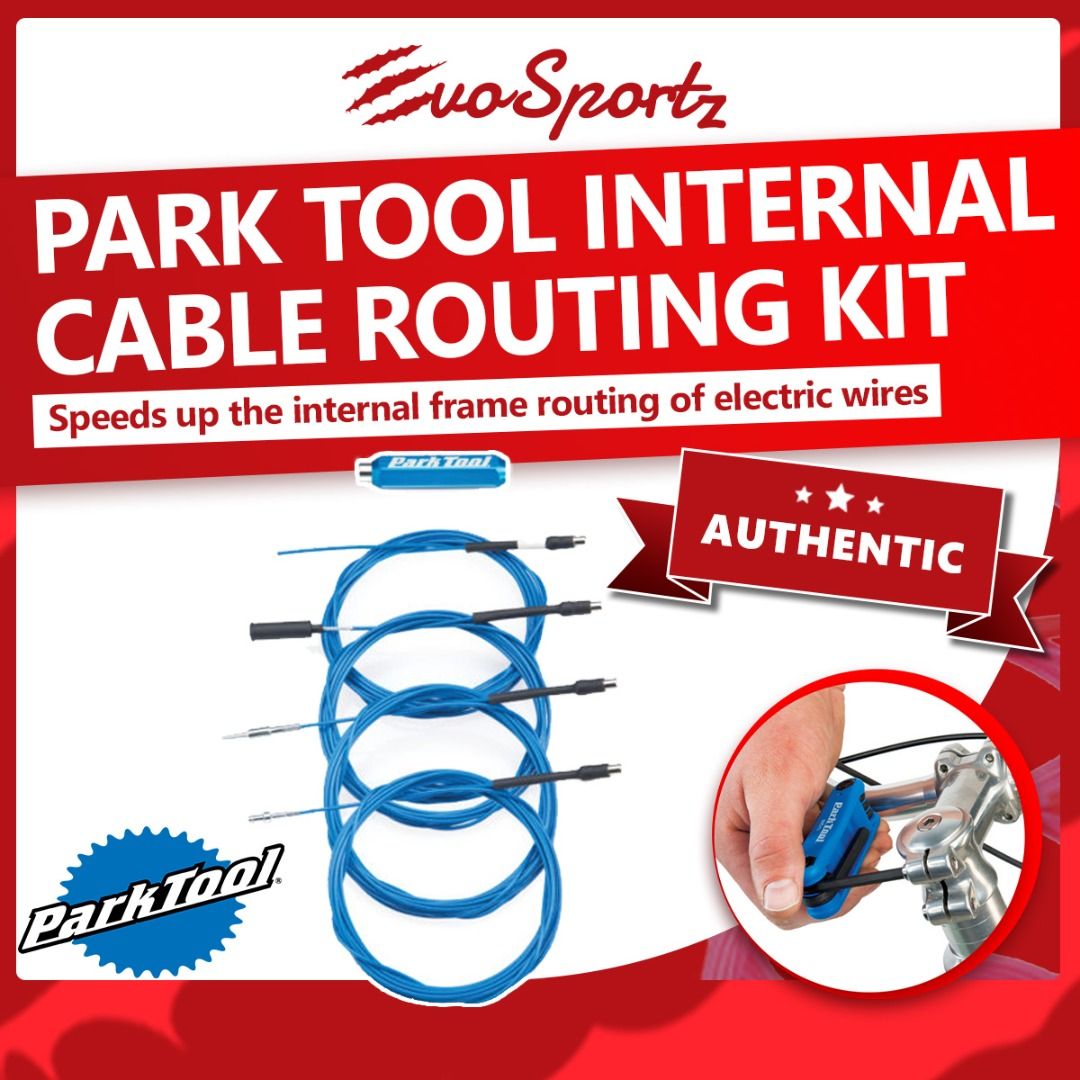 Park Tool Internal Cable Routing Kit IR1.2 Bicycle Frame Internal