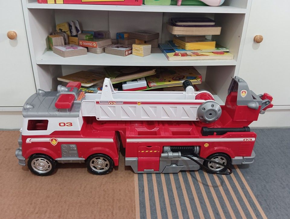 Paw Patrol Marshall Fire Truck, Hobbies & Toys, Toys & Games on Carousell