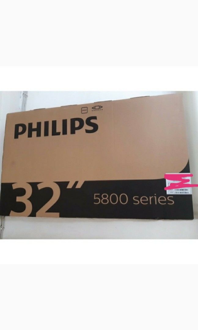 Philips 32" 5800 series (Category: TV) located in Manila. Submitted by shakyle (Listing ID 1240949547, Image 1). Description: Brand New with box Philips 32" 5800 series.