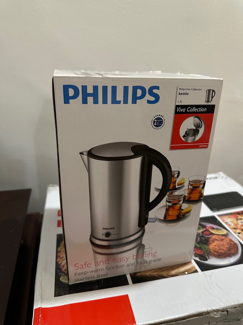 Philips Viva Collection Kettle 1.7L (Brand New in Box), TV & Home