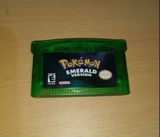 Pokemon Emerald GBA Game BL with Save
