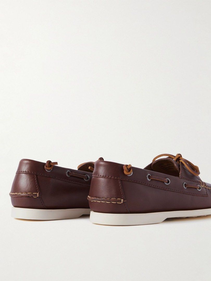 SALE Polo Ralph Lauren Boat Shoes Tan