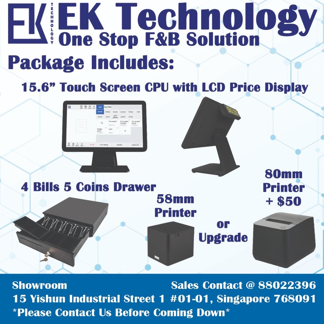 Single Screen POS System For SME 800 Nett!!! No Monthly No Yearly