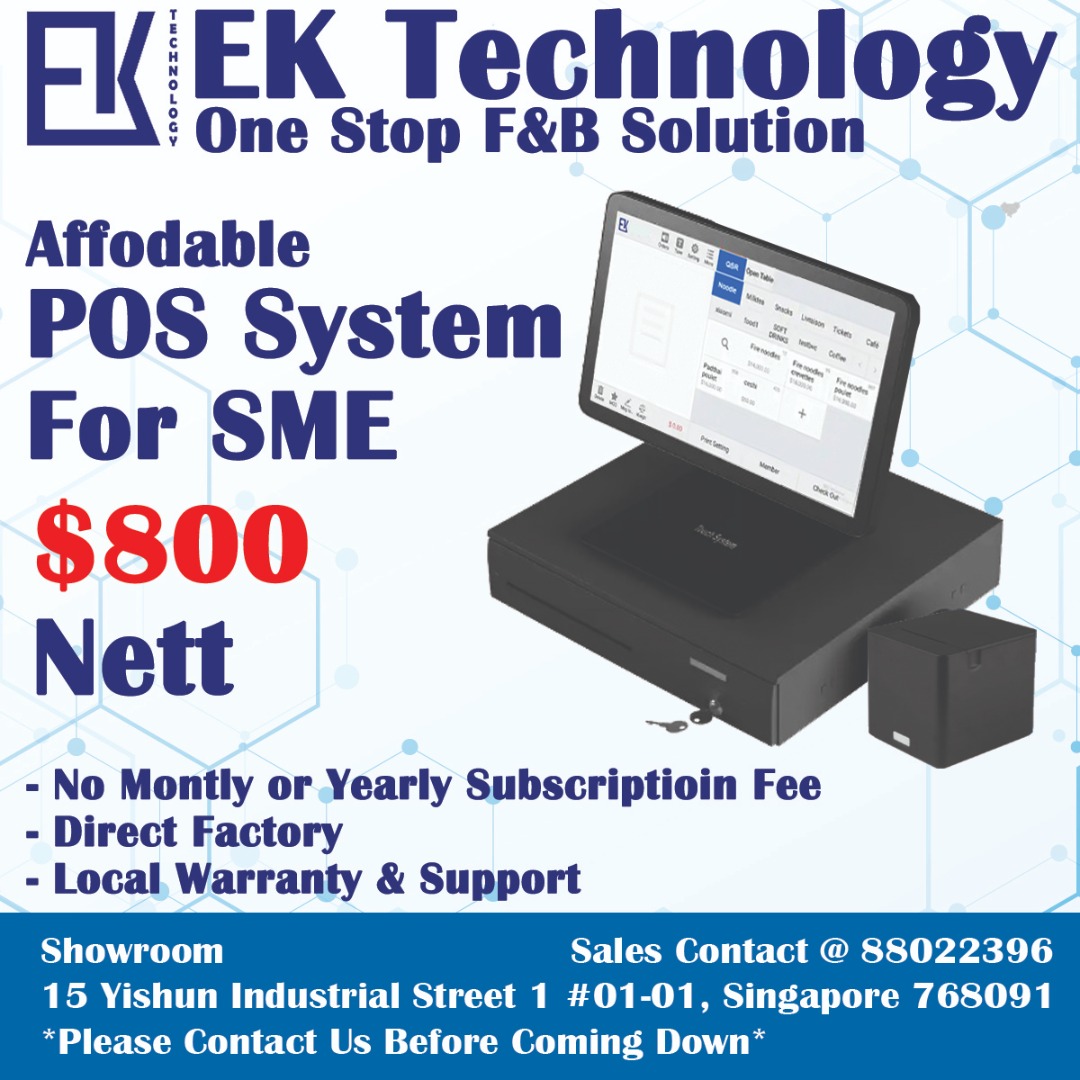 Single Screen POS System For SME 800 Nett!!! No Monthly No Yearly