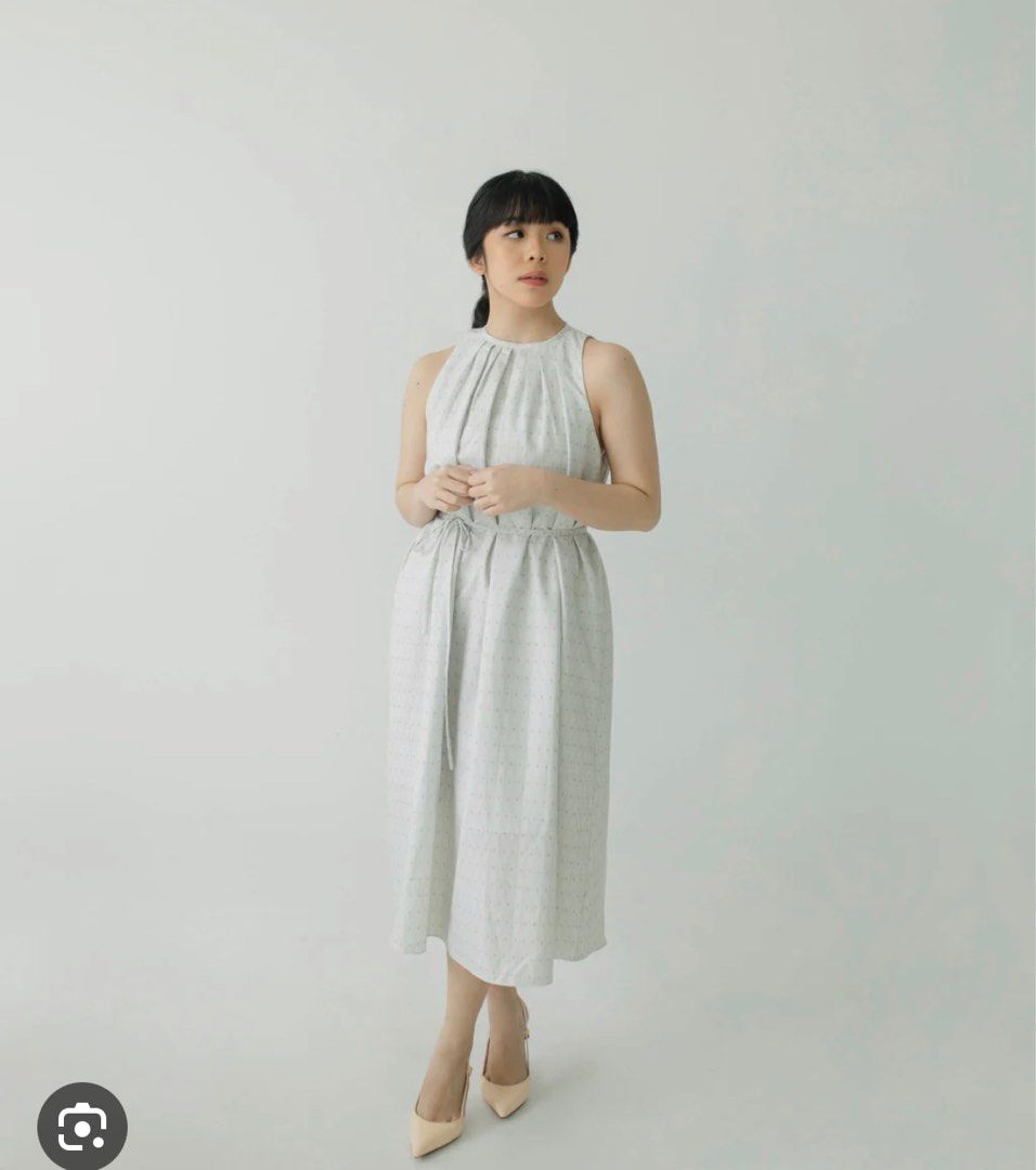 Herlipto❤︎Color Blocking Belted LongDress | mtevino.ge