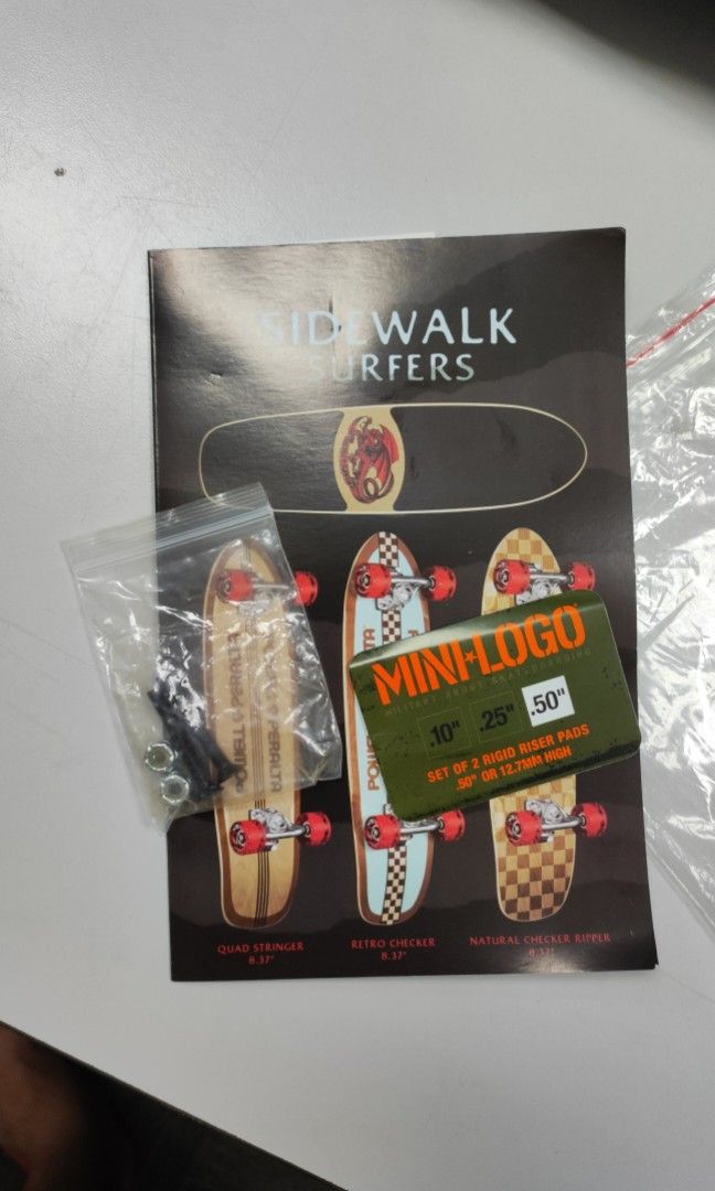 Powell Peralta Sidewalk Surfer Quad Stringer Birch Cruiser Skateboard 8 ...