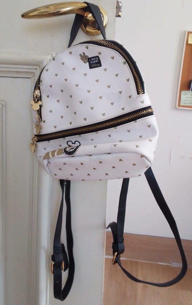 PRELOVED Typo Mini Backpack Mickey Mouse on Carousell