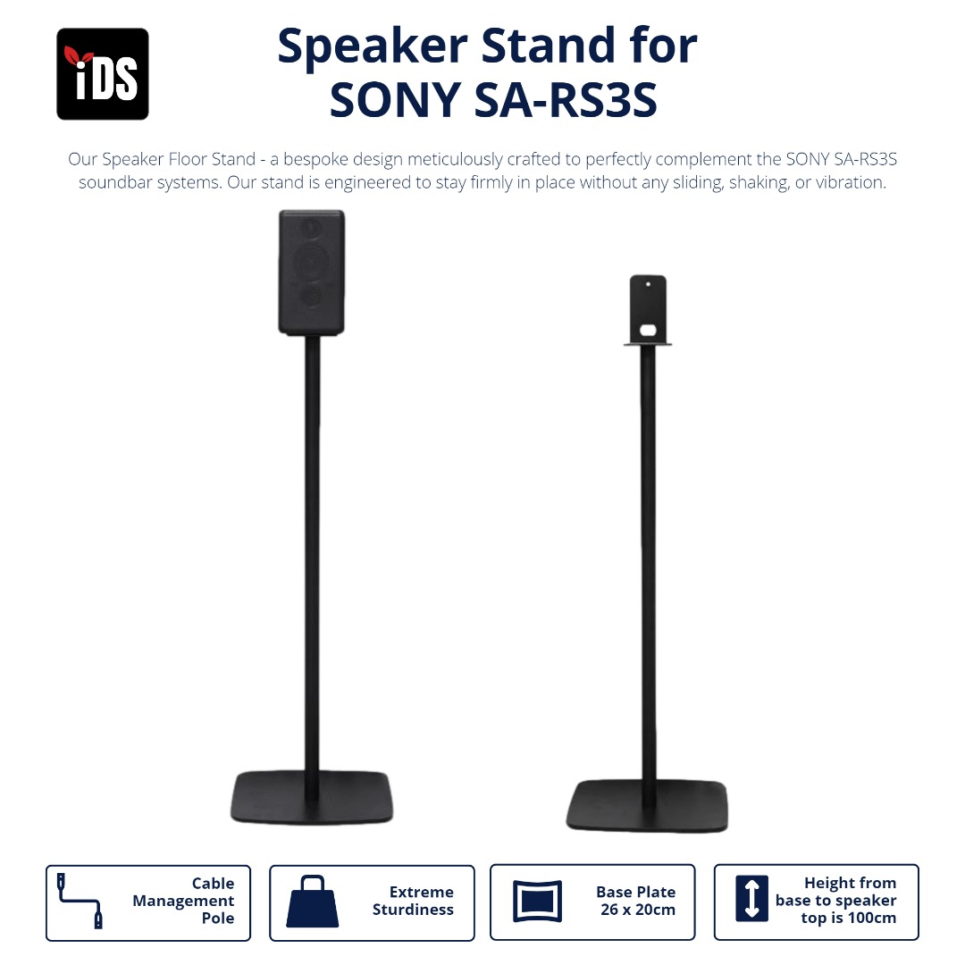 Premium Speaker Stand for Sony HTA9, SONY SARS5, SONY SARS3S Sony