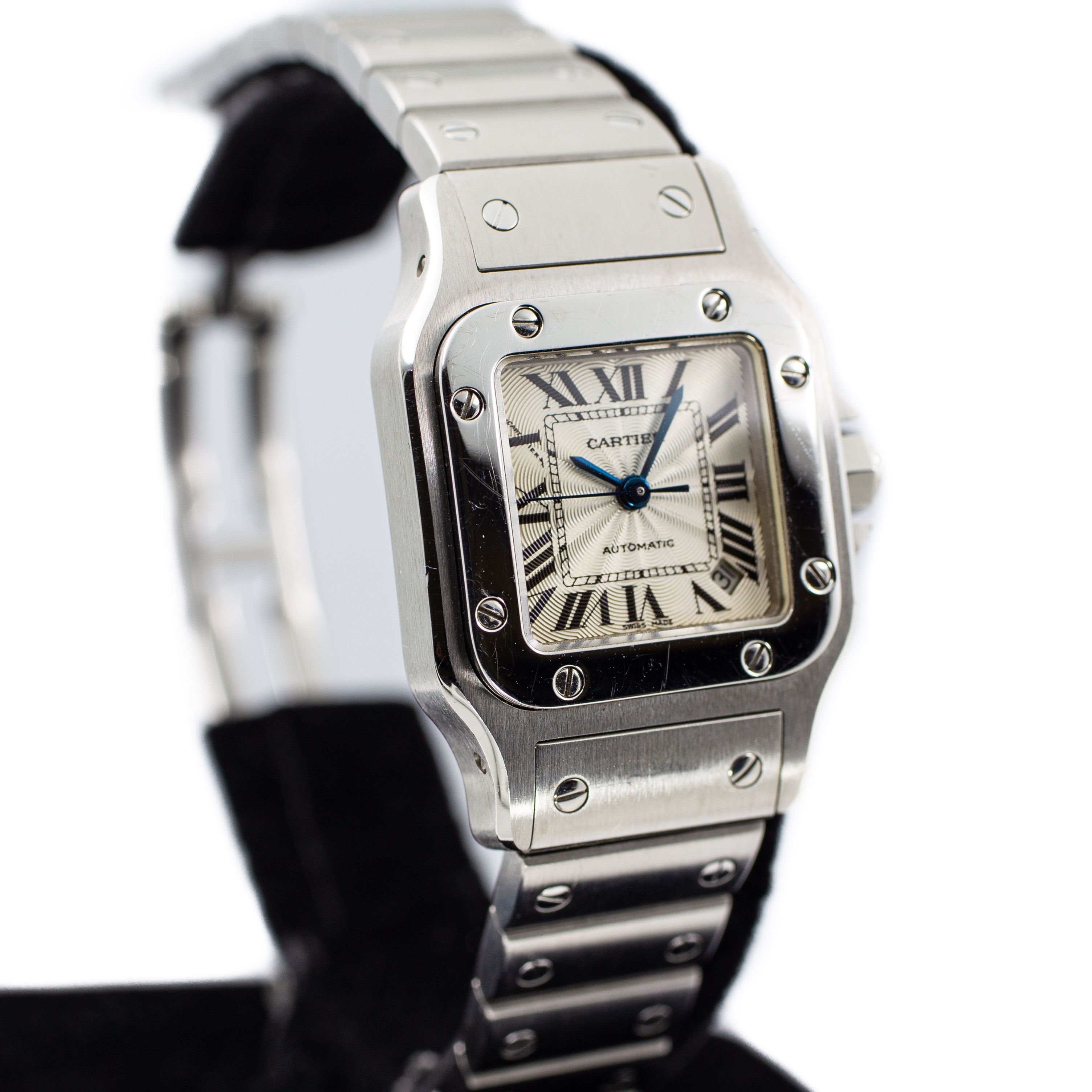 Cartier santos ladies hotsell automatic