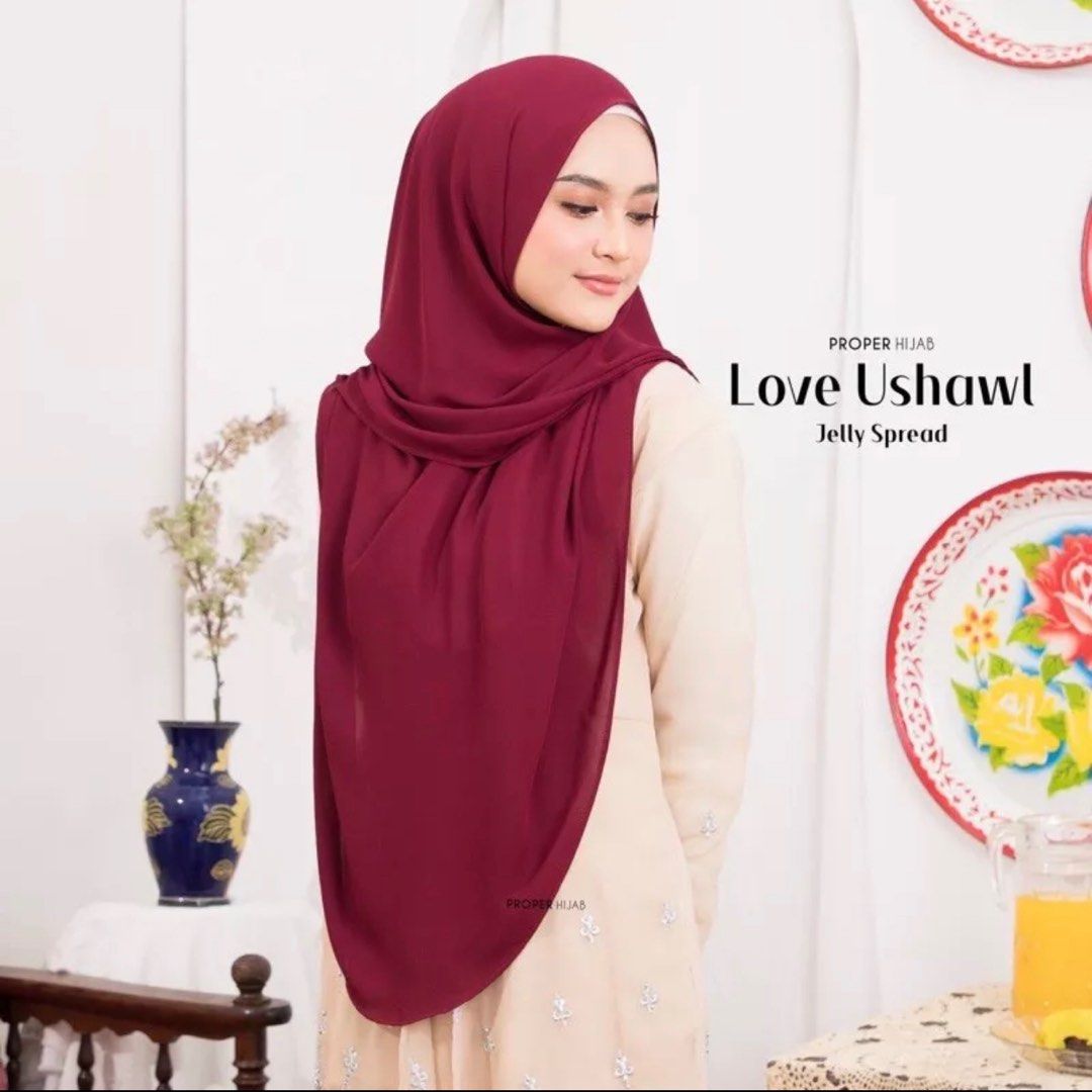 how to wear a shawl hijab