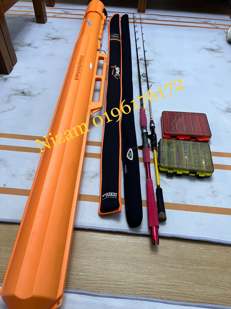 Protech titanium jigging rod SAHAJA.., Sports Equipment, Fishing on